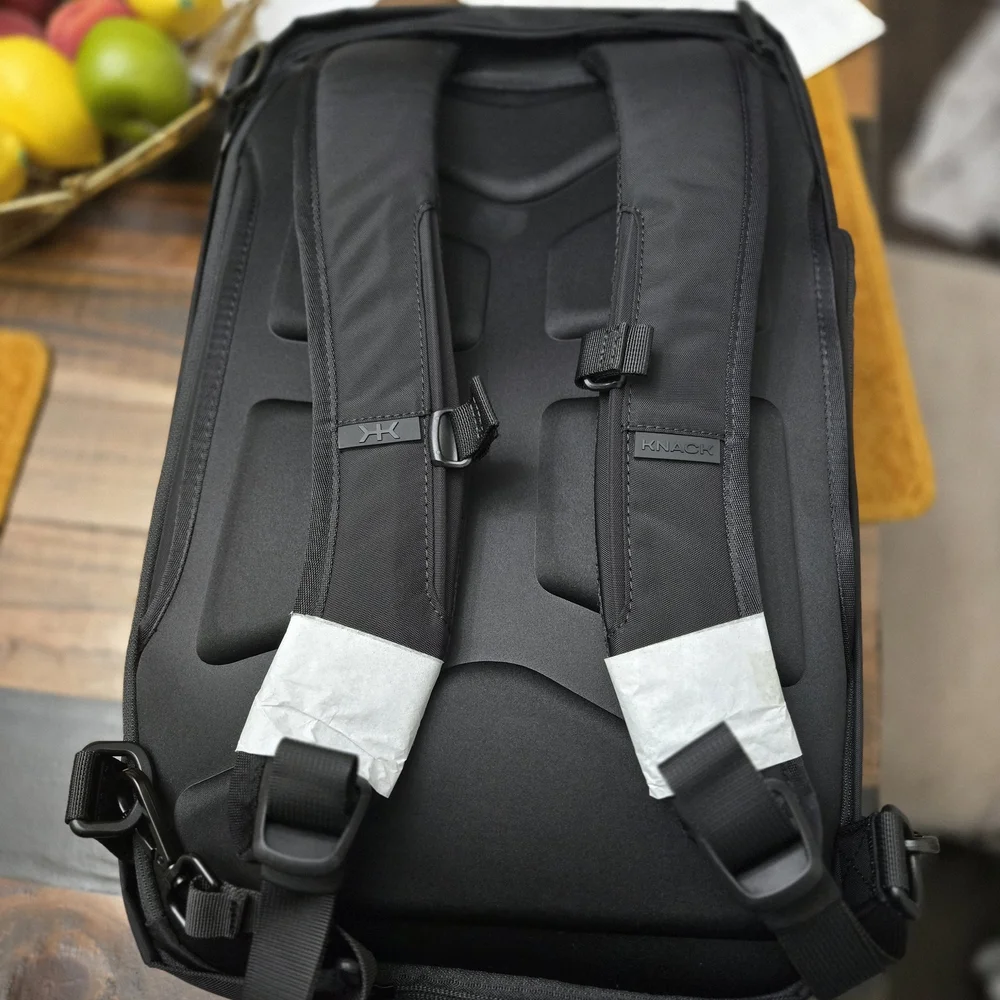 New black unisex knack pack back Pack